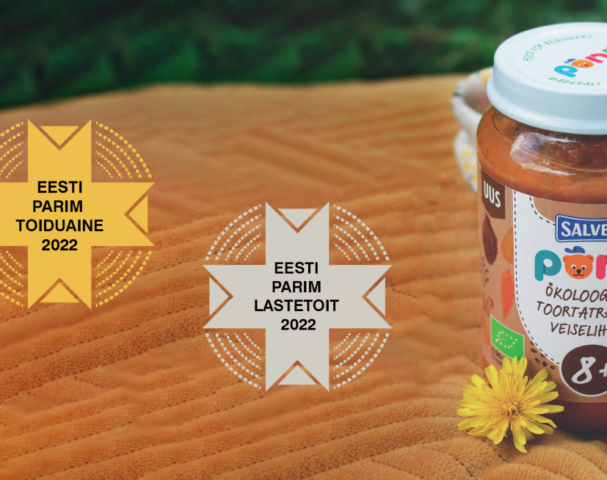 Eesti Parim Toiduaine 2022 on Põnn Ökoloogiline Toortatraroog veiselihaga